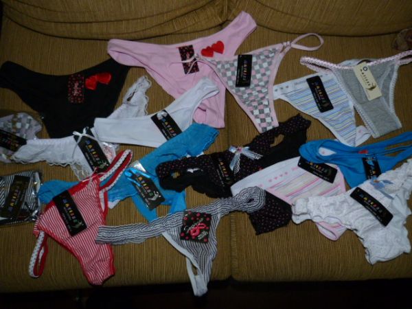 kit 10 calcinhas fio e tanga varios modelos