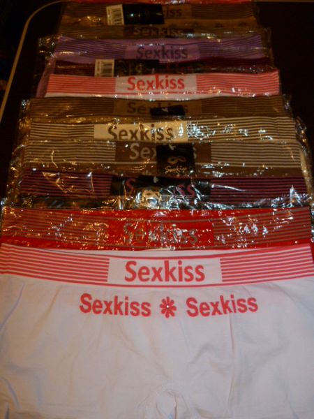 kit com 12 cuecas feminina sexkiss ref;982